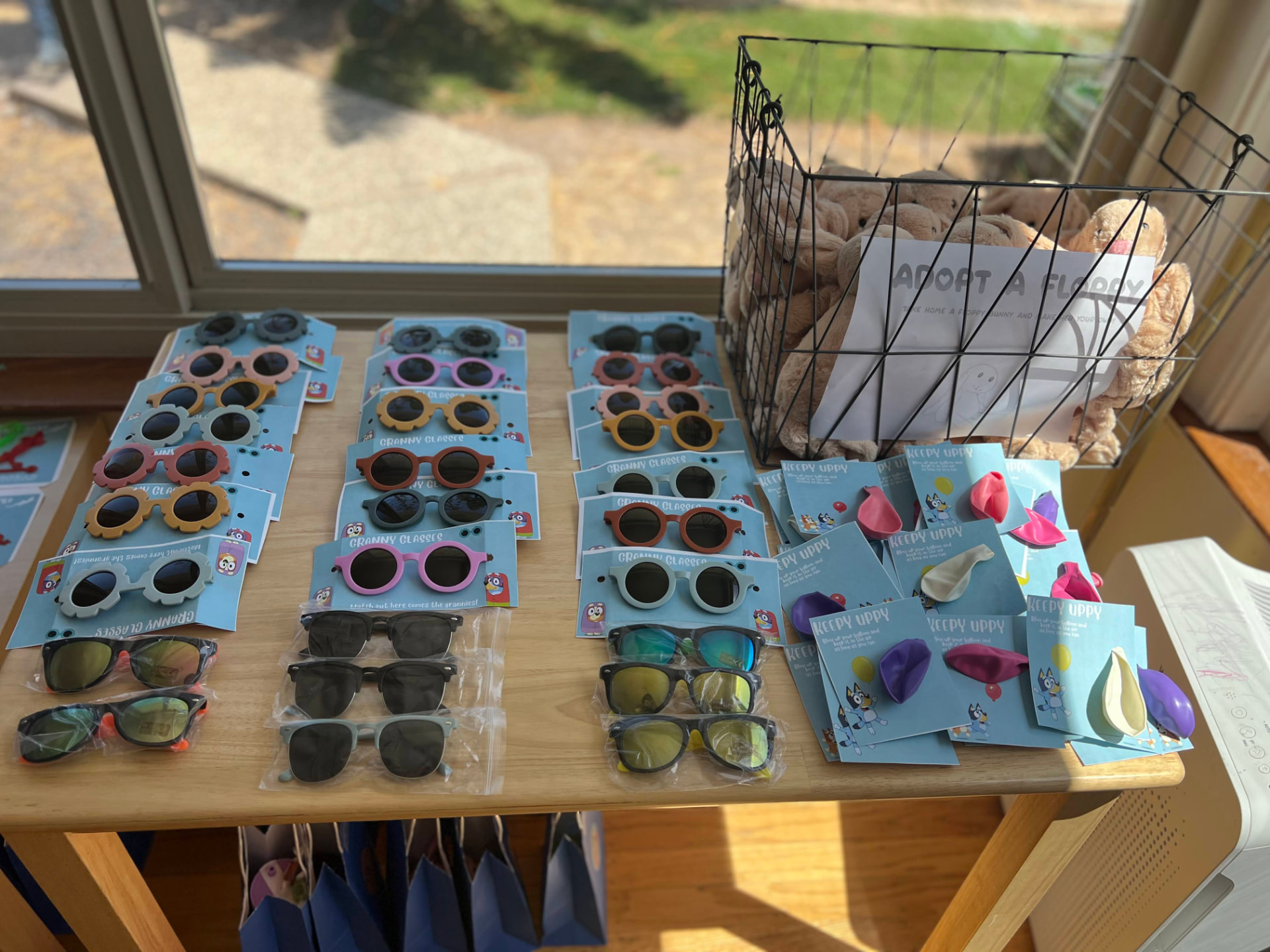 Granny glasses and Keepy Uppy, milestones detail from a Katha Clicks celebration